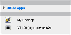Group Names Displayed on a Webtop