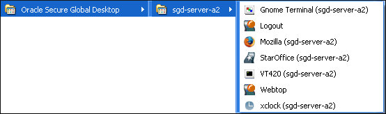 Desktop Start or Launch Menu Links