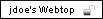 User Name Displayed on the Webtop Toolbar